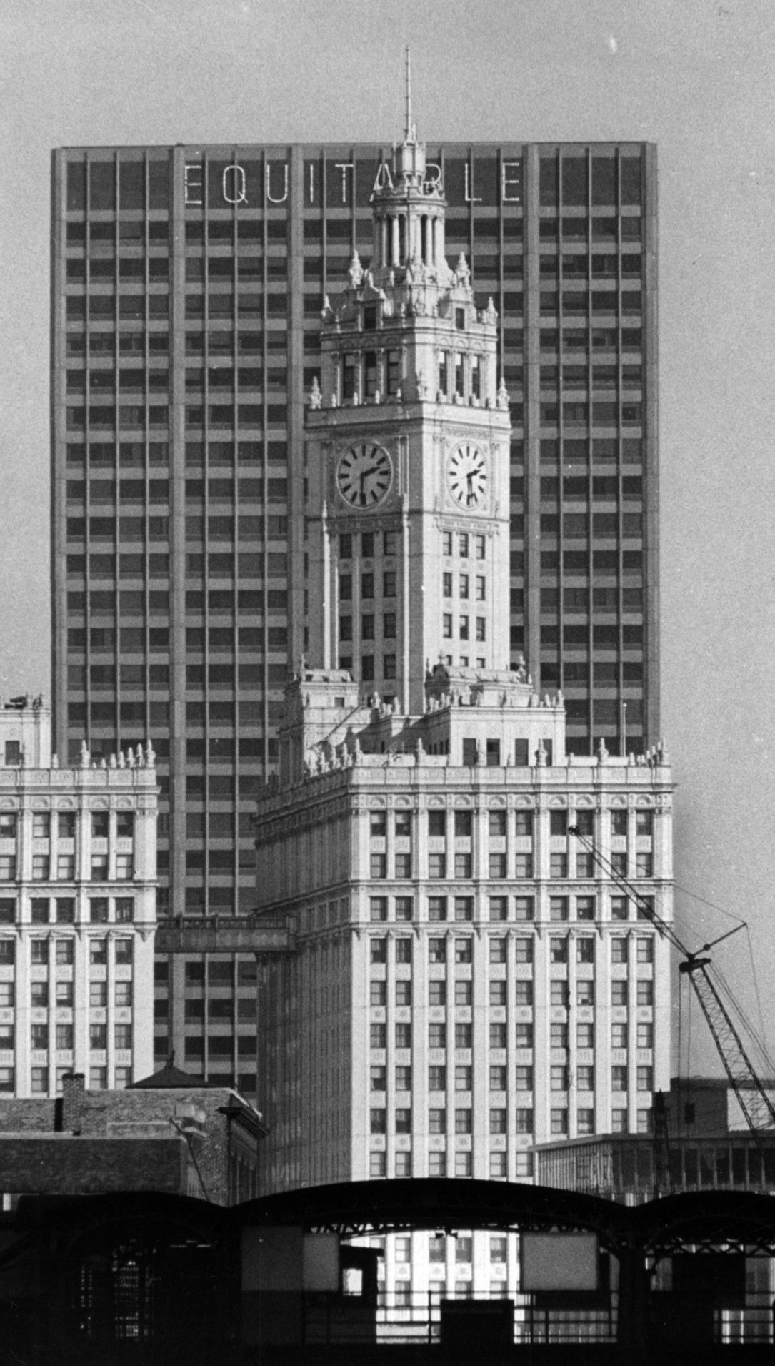 Wrigley Building in 1970